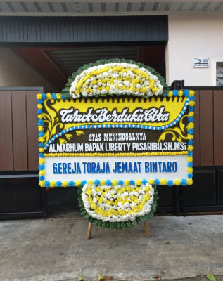Papan Bunga Duka di Sebatik Utara