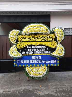 Papan Bunga Duka di Sebatik Utara