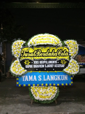Papan Bunga Duka di Sebatik Utara